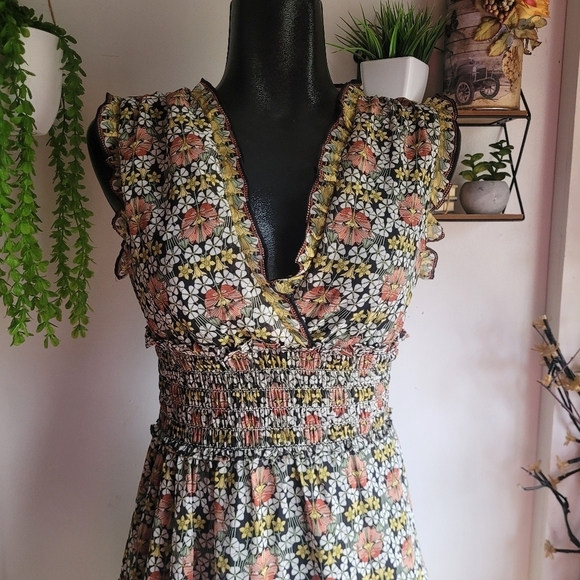 Max Studio floral sleeveless dress Size S - Picture 2 of 9